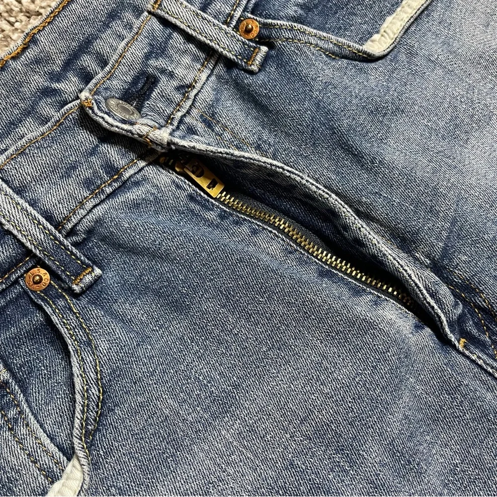 Levi's 505 Regular Fit Straight Leg Stretch Jeans Light Wash Men's 34x34